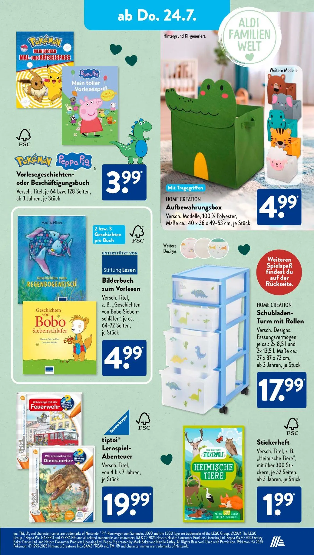 ALDI SÜD Prospekte von 21. Juli bis 26. Juli 2025 - Prospekt seite 9