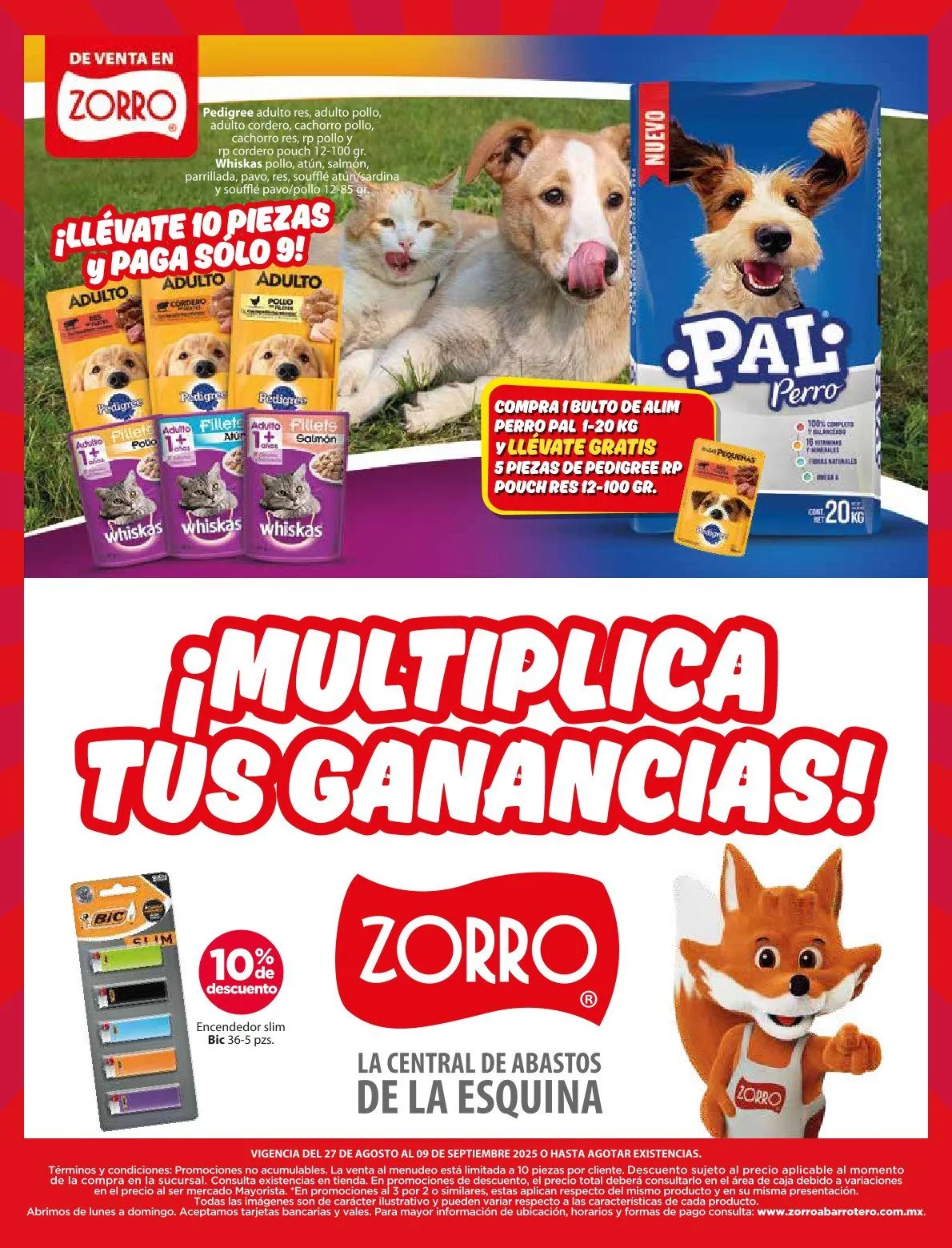 Catálogo de Zorro Ofertas 27 de agosto al 9 de septiembre 2025 - Pagina 9