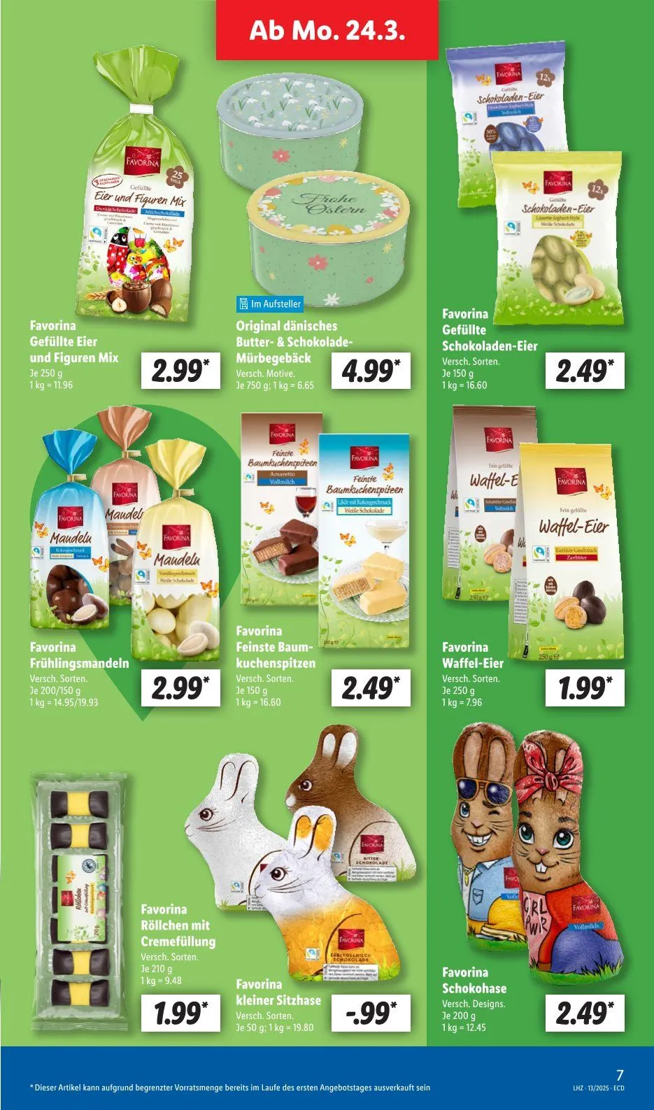 Lidl Prospekt von 24. März bis 29. März 2025 - Prospekt seite 9