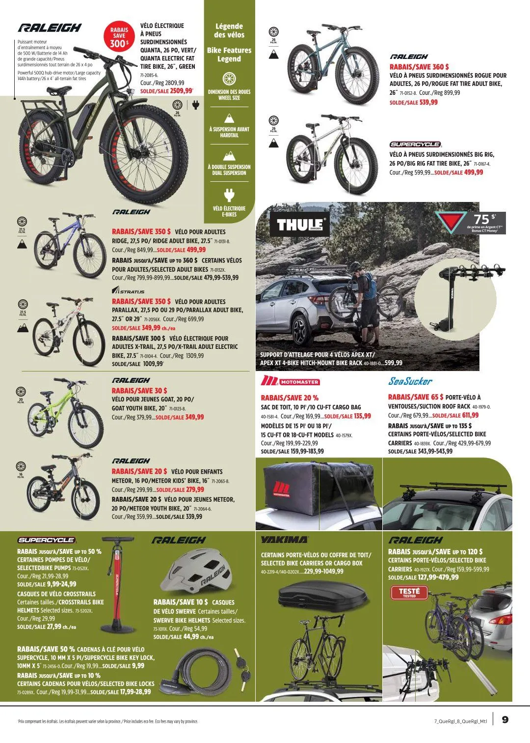 Canadian Tire Sales from May 7 to May 28 2026 - flyer page 9