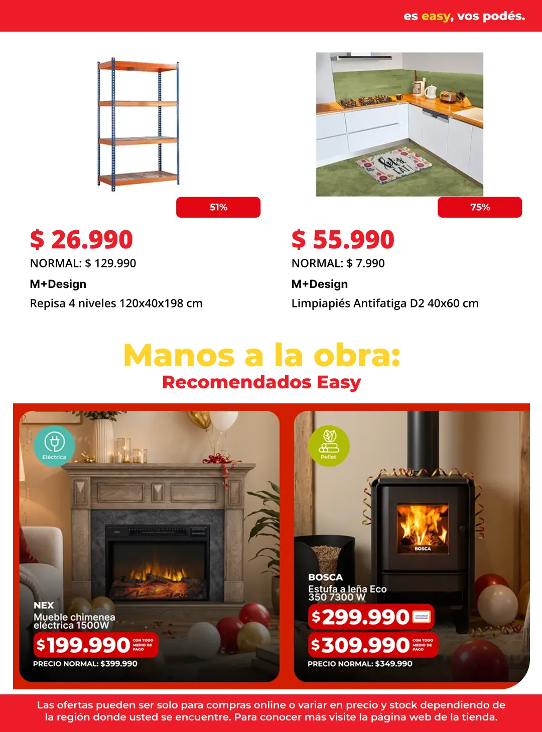 Catálogo de Easy Ofertas 3 de julio al 17 de julio 2026 - Página 9