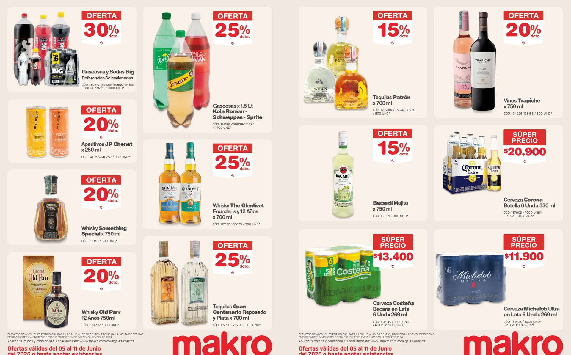 Catalogo de Makro Ofertas 5 de junio al 11 de junio 2026 - Pag 9