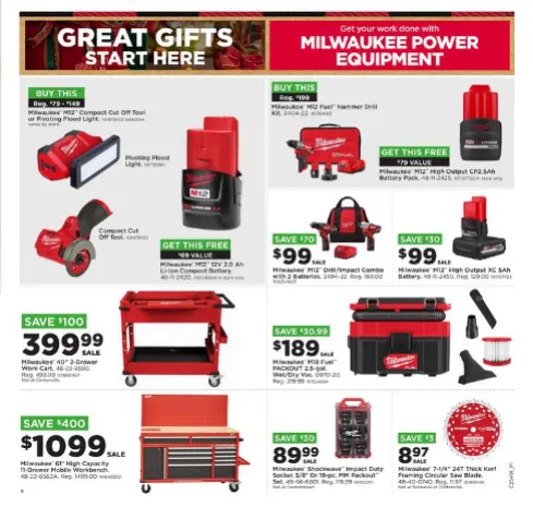 Weekly promotion Fleet Farm Sales spanning from December 4 to December 10 2025 - Page 9 for Catalogue 365
