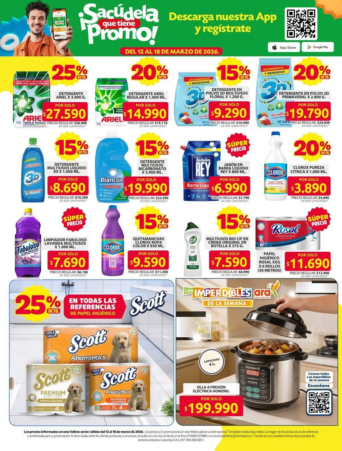 Catalogo de Ofertas de Ara 12 de marzo al 18 de marzo 2026 - Pag 9