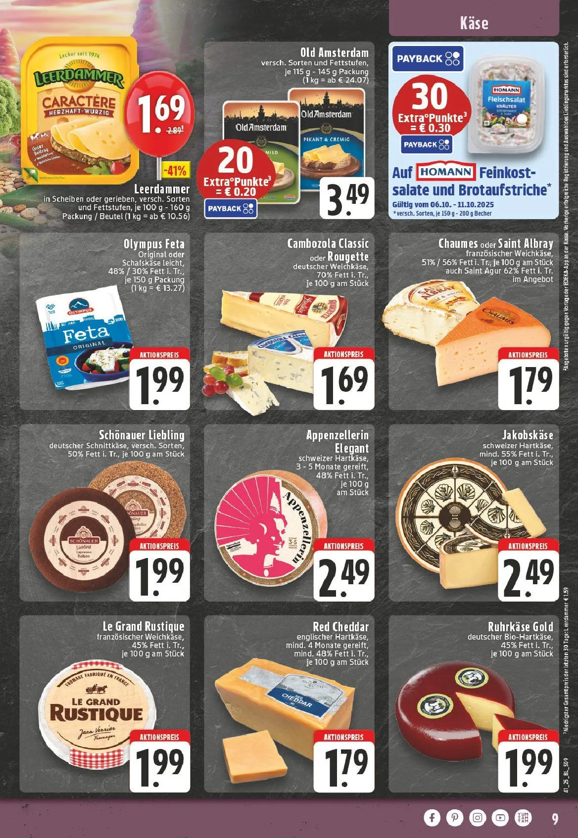 Edeka Prospekte von 5. Oktober bis 10. Oktober 2025 - Prospekt seite 9