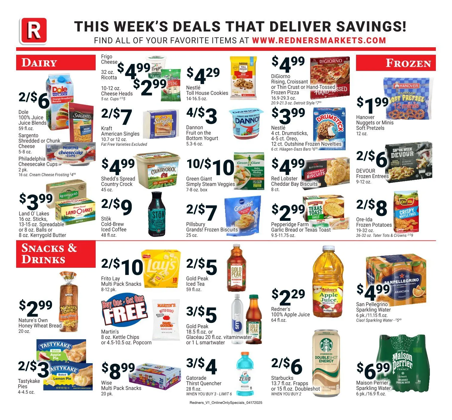 Weekly ad Redner's Market Deals from April 17 to April 23 2025 - Page 9