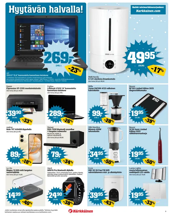 Kärkkäinen voimassa alkaen 21. tammikuuta - 3. helmikuuta 2026 - Tarjouslehti sivu 9
