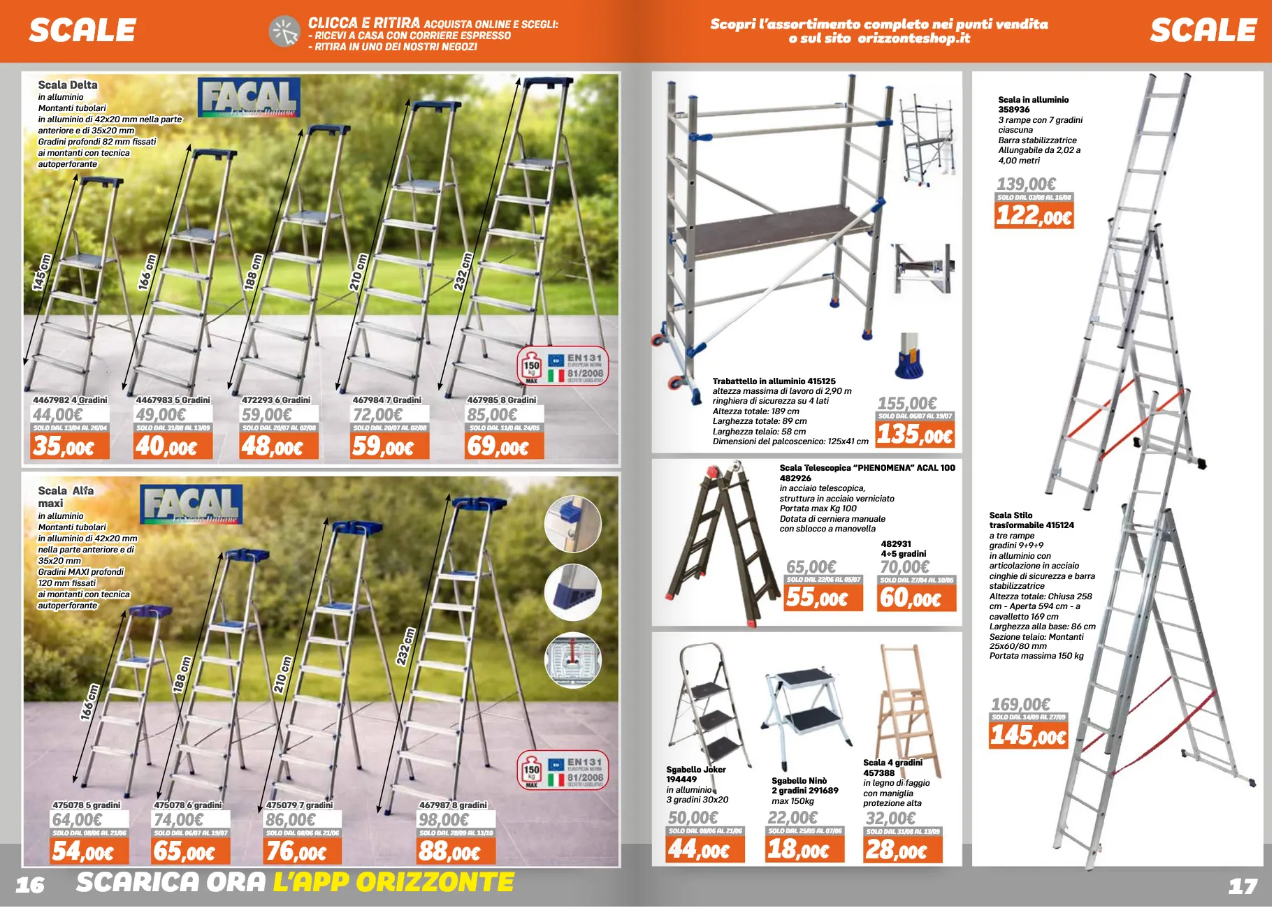 Volantini Orizzonte da 1 maggio a 11 ottobre di 2026 - Pagina del volantino 9