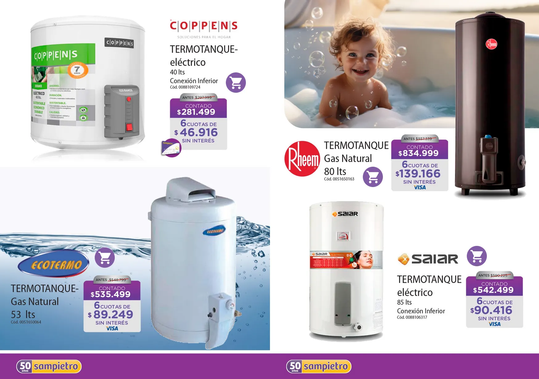 Ofertas de Sampietro - Últimos catálogos 11 de mayo al 19 de mayo 2026 - Página 9 del catálogo