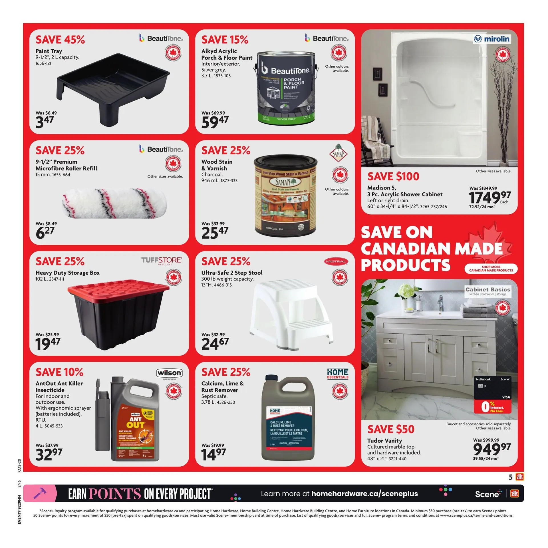 Home Hardware Sales from July 24 to July 29 2025 - flyer page 9