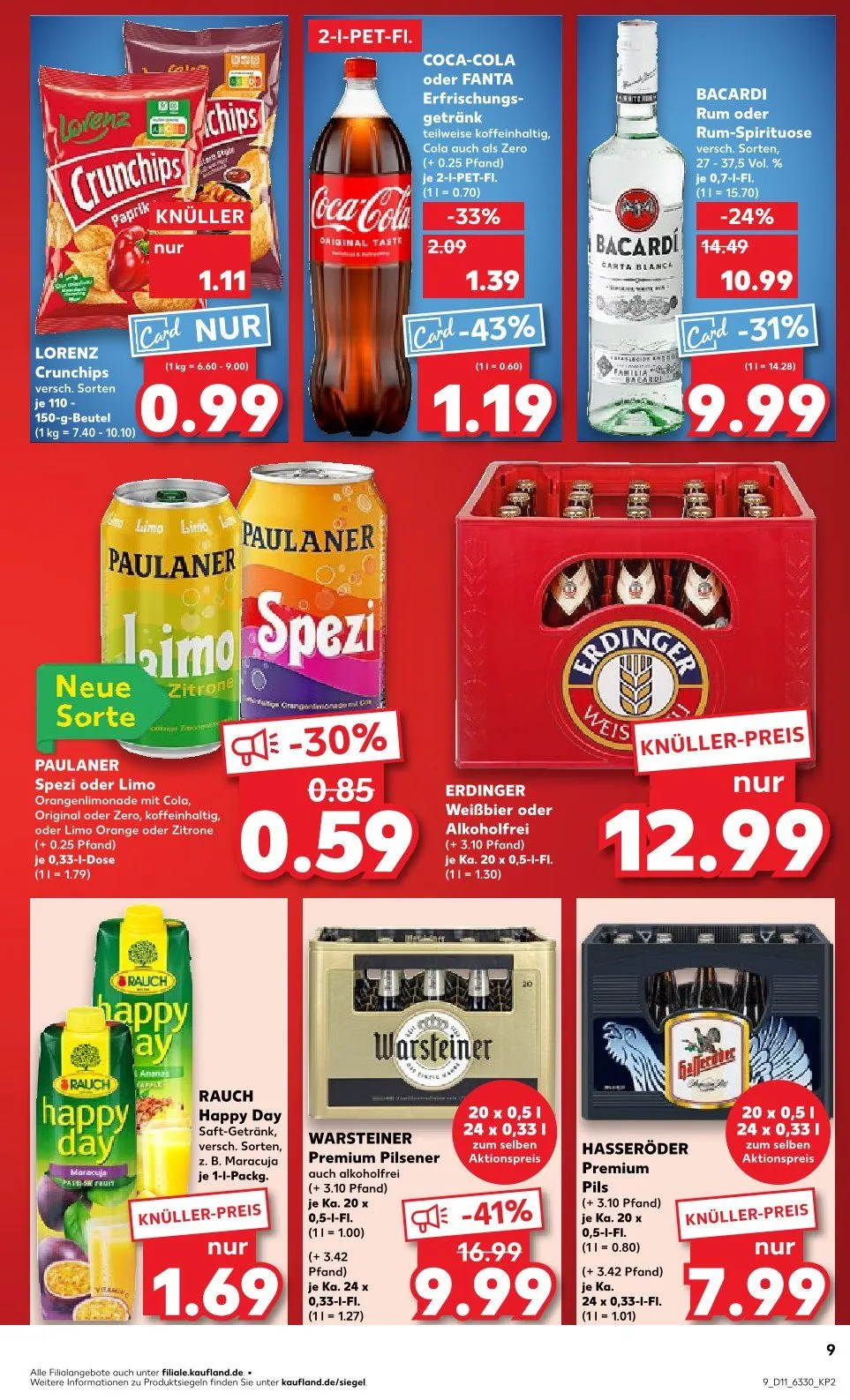 Kaufland Prospekt von 13. März bis 19. März 2025 - Prospekt seite 9