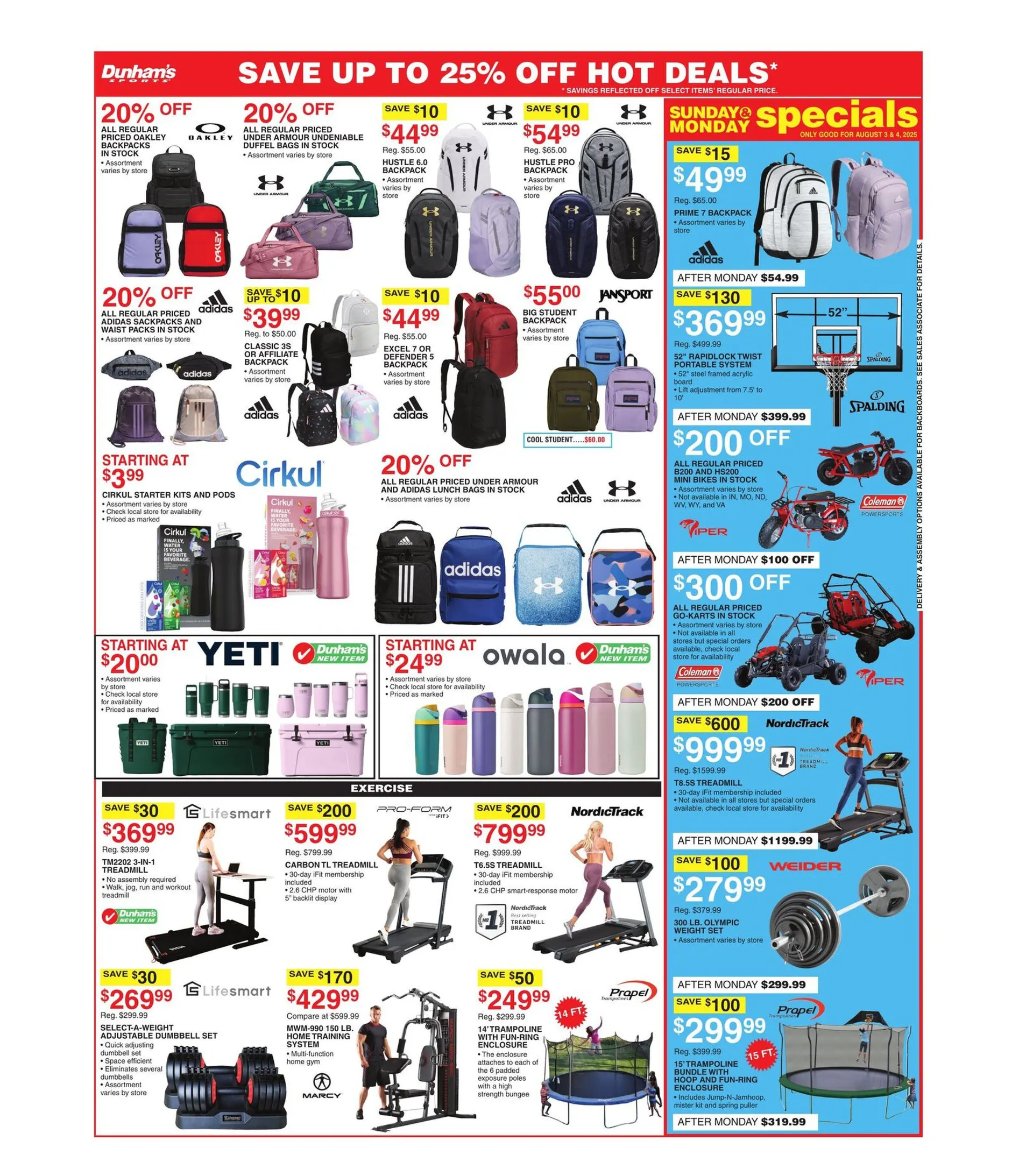 Weekly ad Dunham's Sports weekly ads from August 2 to August 7 2025 - Page 9