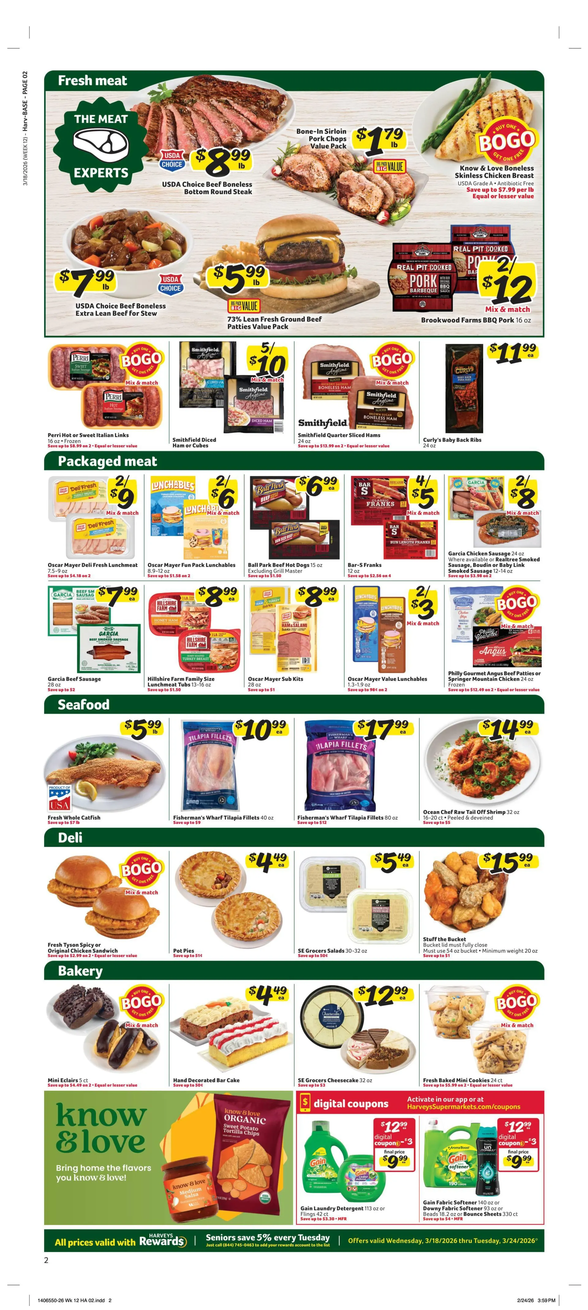 Weekly ad Harveys Supermarket weekly ads from March 18 to March 24 2026 - Page 6
