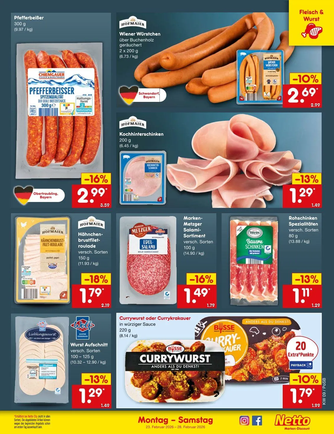 Netto Marken-Discount Prospekte von 2. März bis 7. März 2026 - Prospekt seite 9