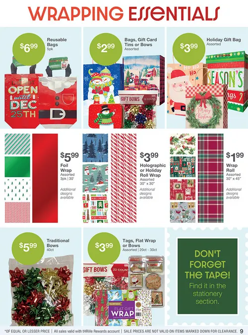 Weekly ad Kinney Drugs Sales from December 9 to December 26 2025 - Page 9