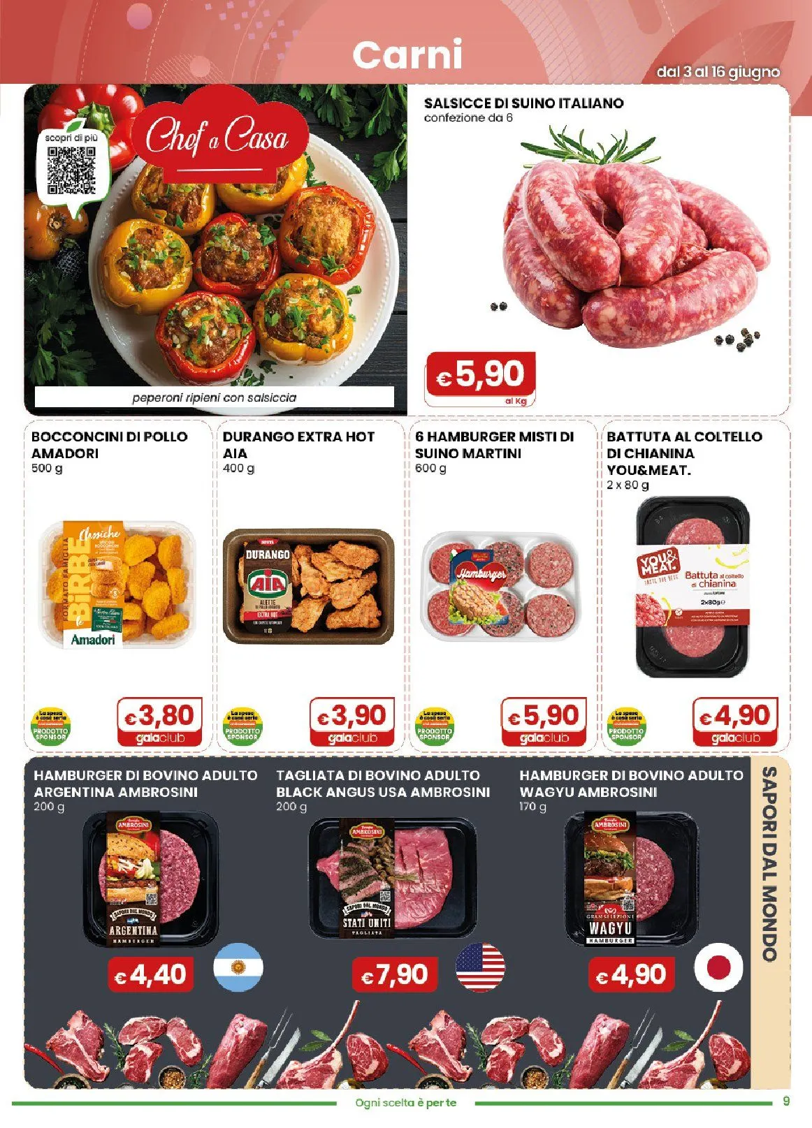 Volantini Gala Supermercati da 3 giugno a 16 giugno di 2026 - Pagina del volantino 9