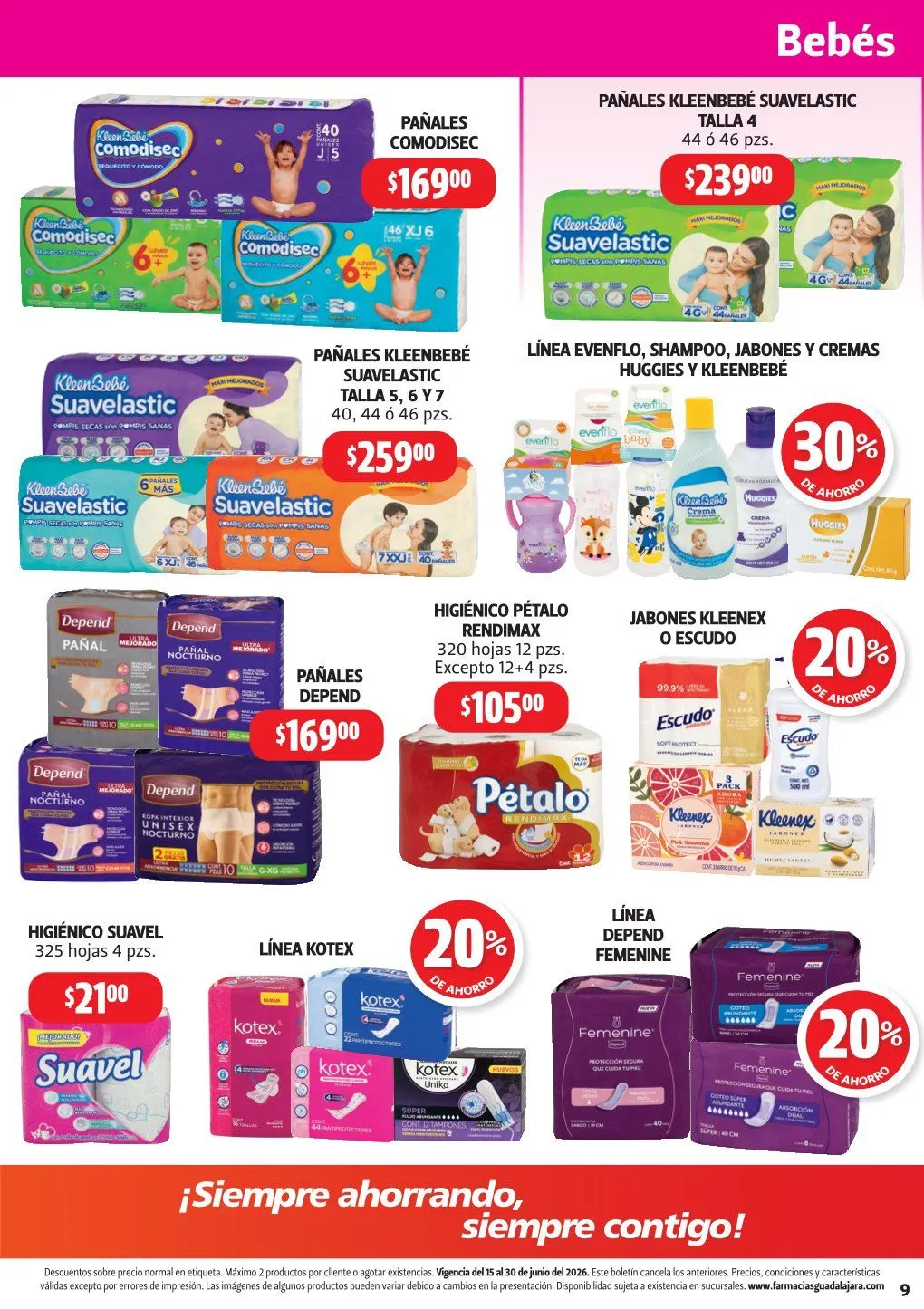 Catálogo de Farmacia Guadalajara Ofertas 15 de junio al 30 de junio 2026 - Pagina 9