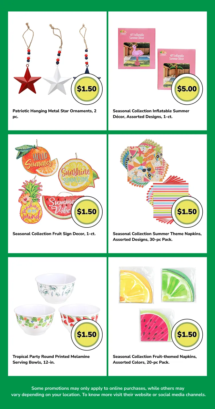 Weekly promotion Dollar Tree Sales spanning from May 5 to May 18 2026 - Page 9 for Catalogue 365