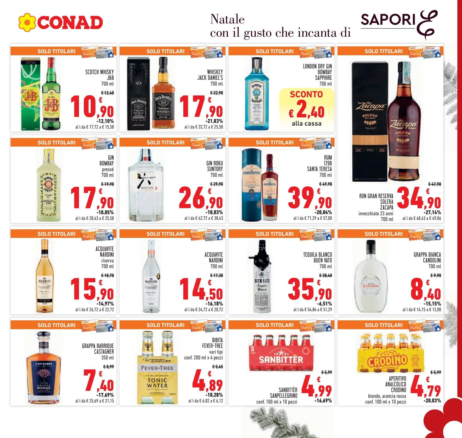  Sapori & Dintorni Conad da 10 dicembre a 26 dicembre di 2025 - Pagina del volantino 9
