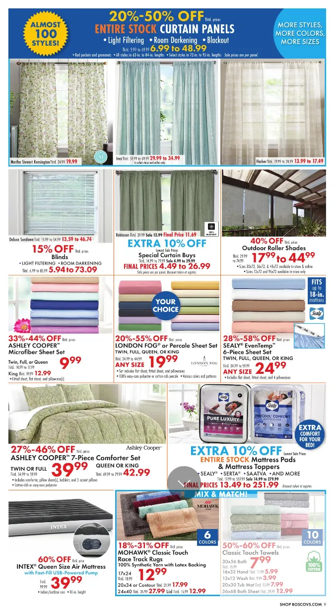 Weekly ad Boscov's Sales from May 28 to June 3 2026 - Page 9