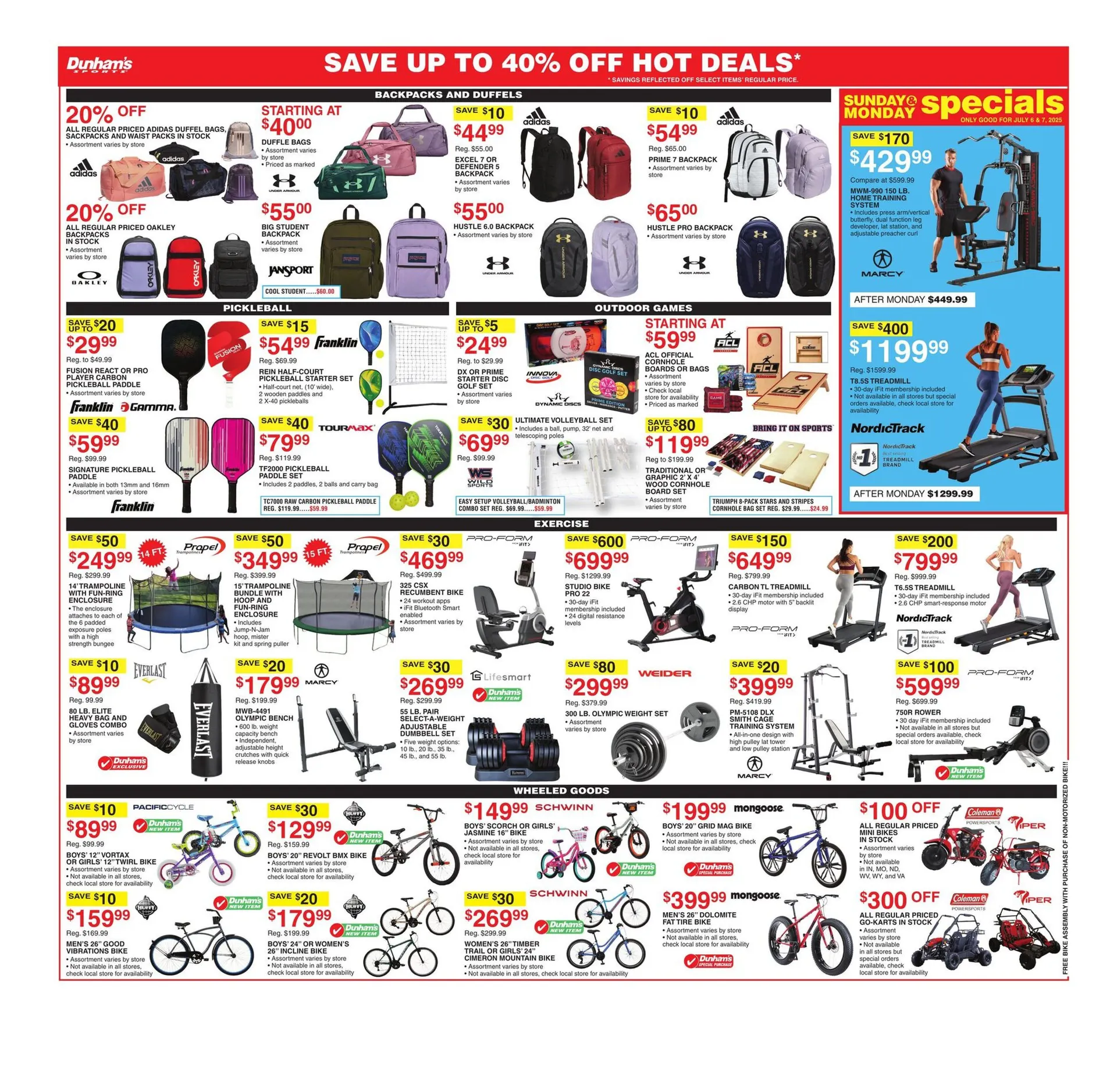 Weekly ad Dunham's Sports weekly  from July 5 to July 10 2025 - Page 9