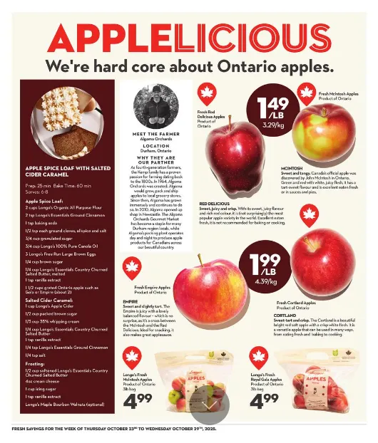 Longo's Sales from October 23 to October 28 2025 - flyer page 9