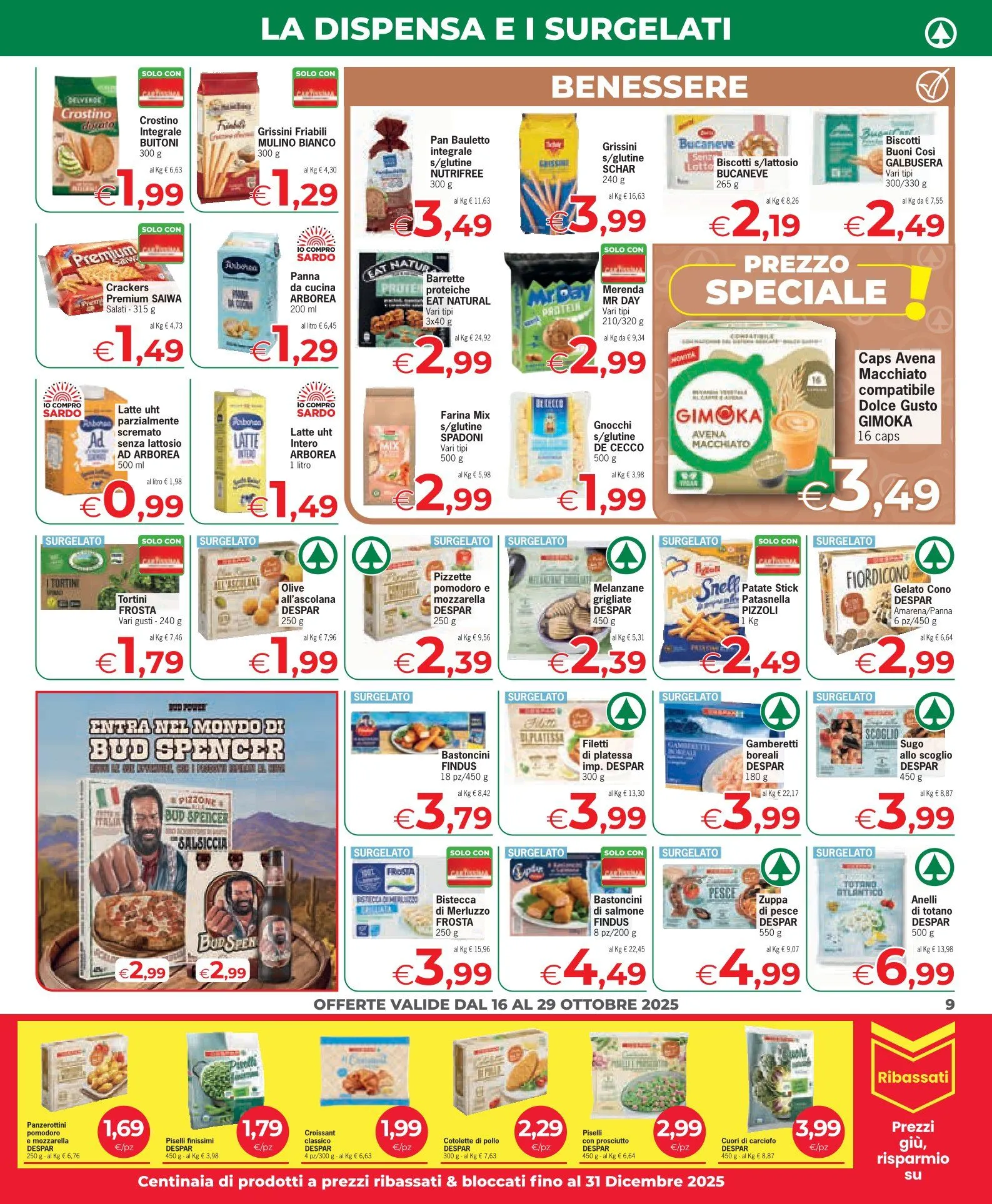 Volantini DeSpar Express da 16 ottobre a 29 ottobre di 2025 - Pagina del volantino 9