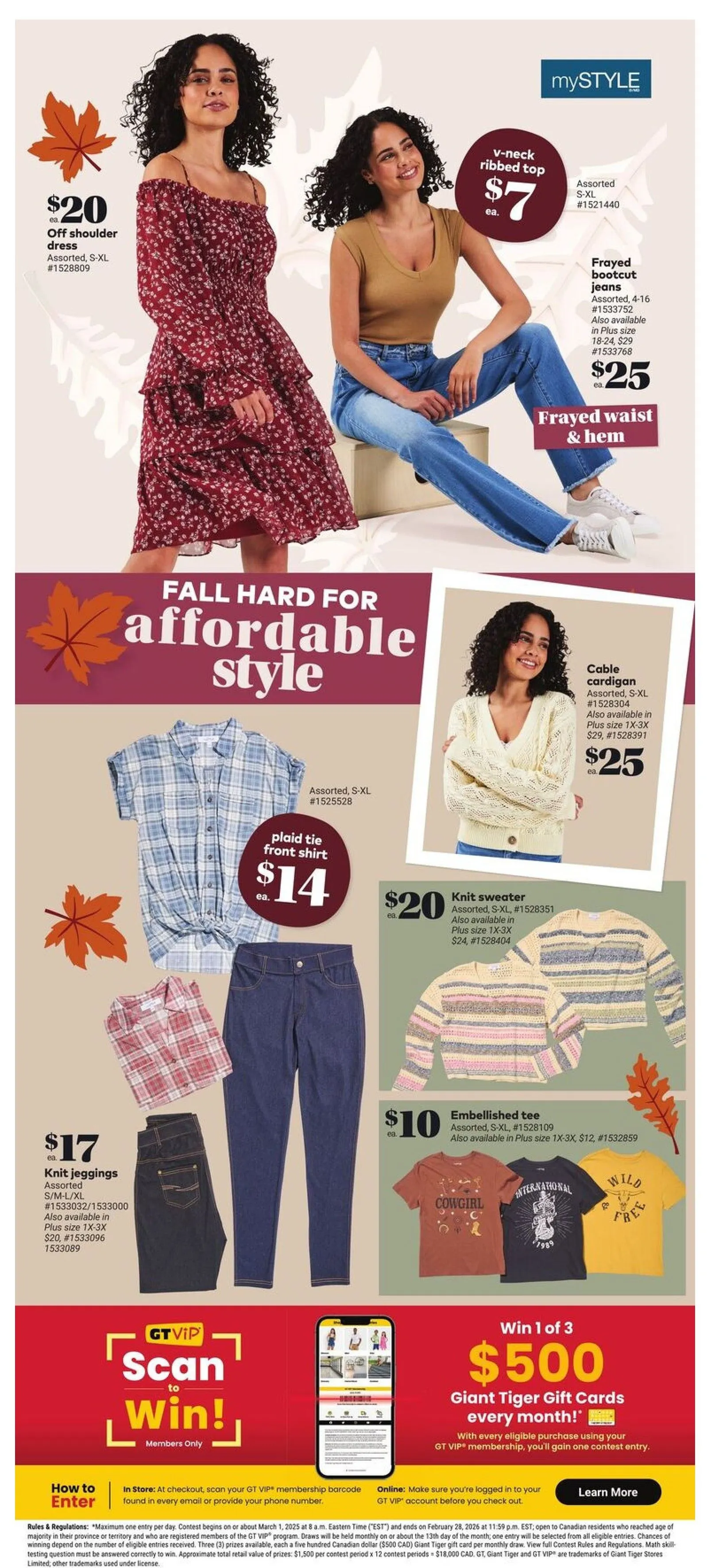 Giant Tiger Sales from August 6 to August 12 2025 - flyer page 9