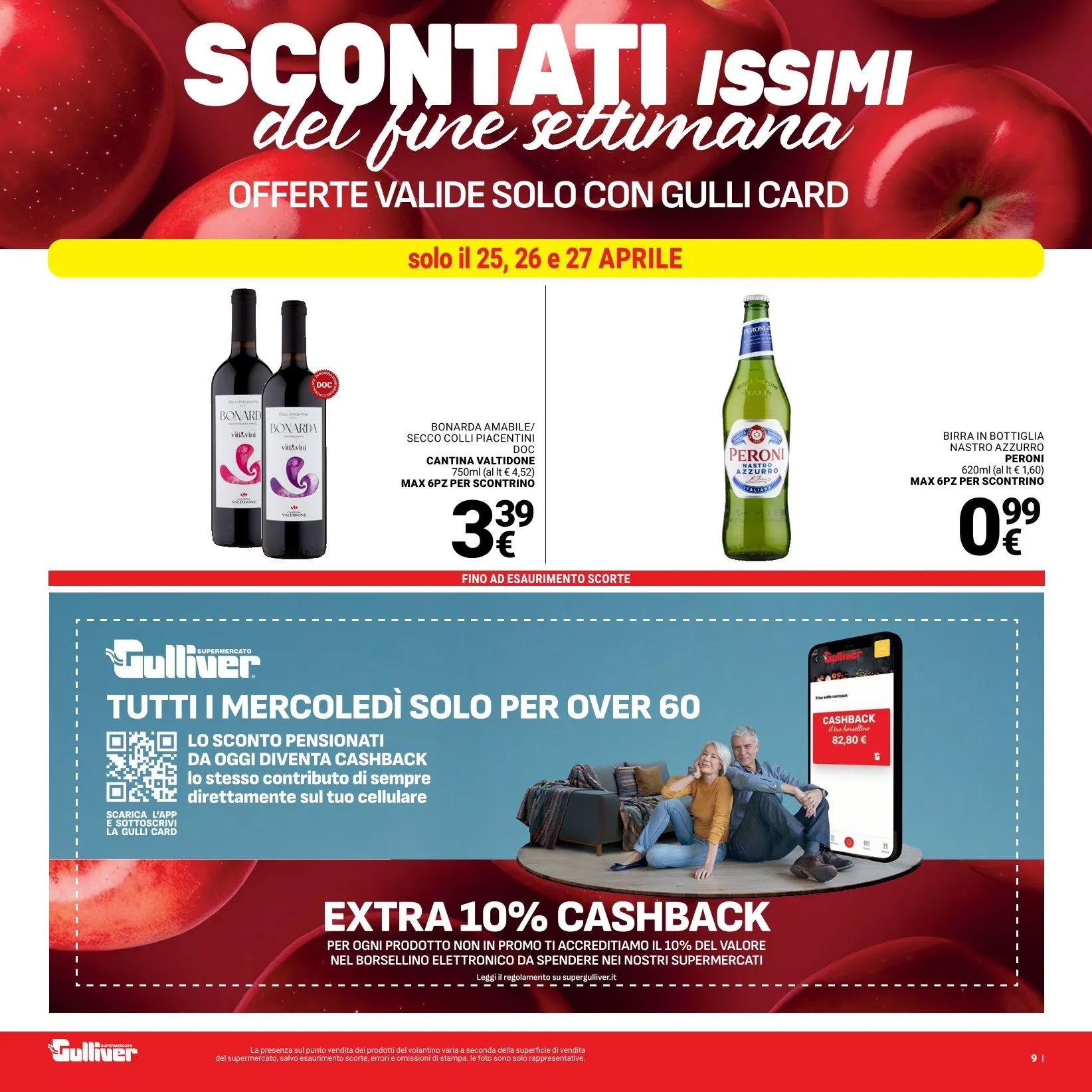 Volantini Gulliver da 22 aprile a 1 maggio di 2025 - Pagina del volantino 9