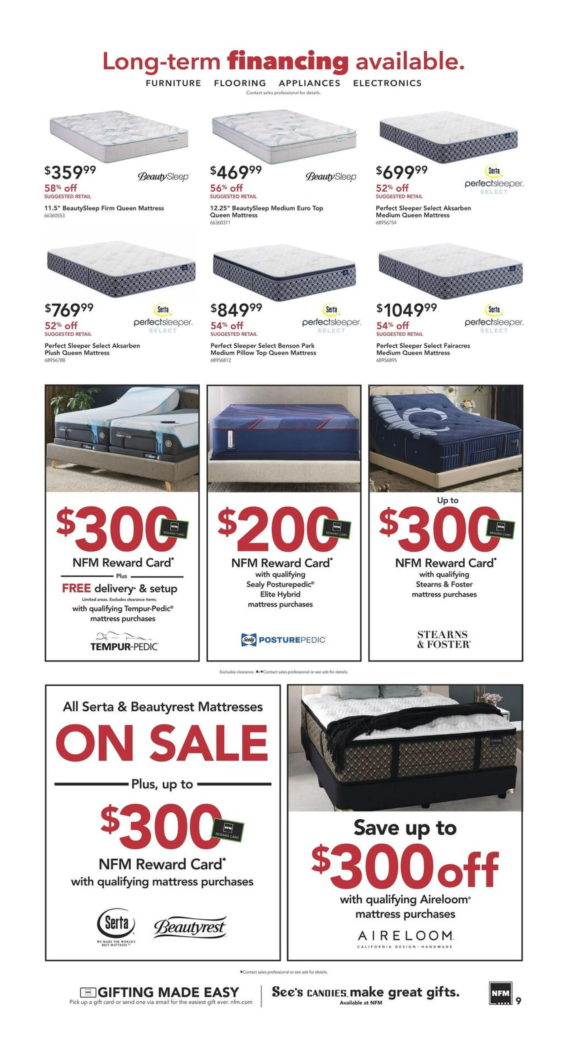 Weekly promotion Nebraska Furniture Mart Sales spanning from December 11 to December 16 2025 - Page 9 for Catalogue 365