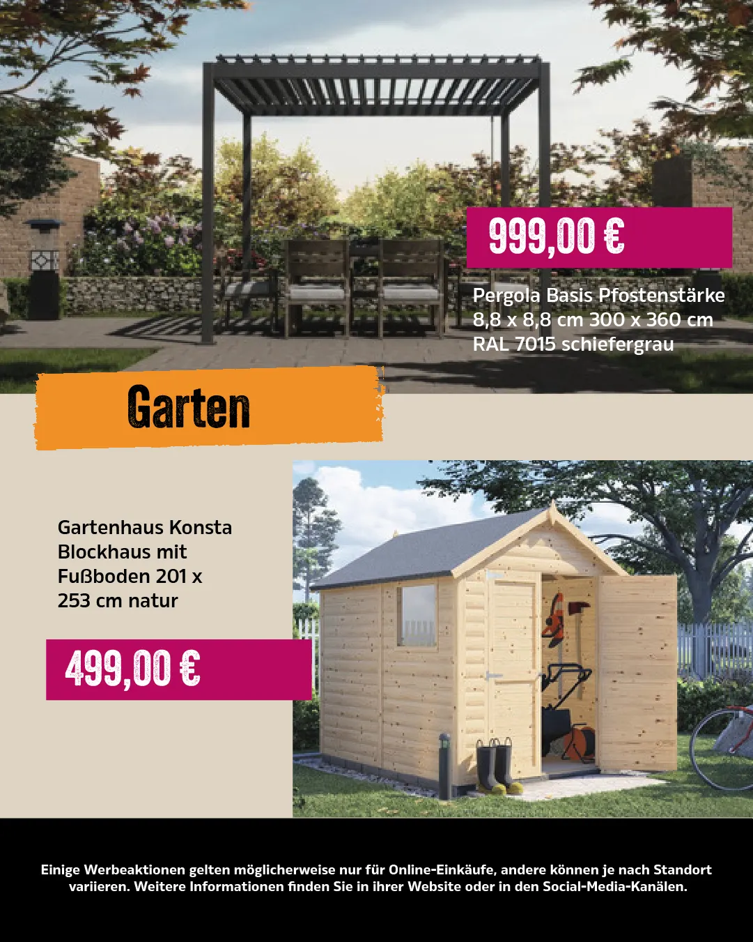 Hornbach Prospekte von 10. April bis 24. April 2025 - Prospekt seite 8