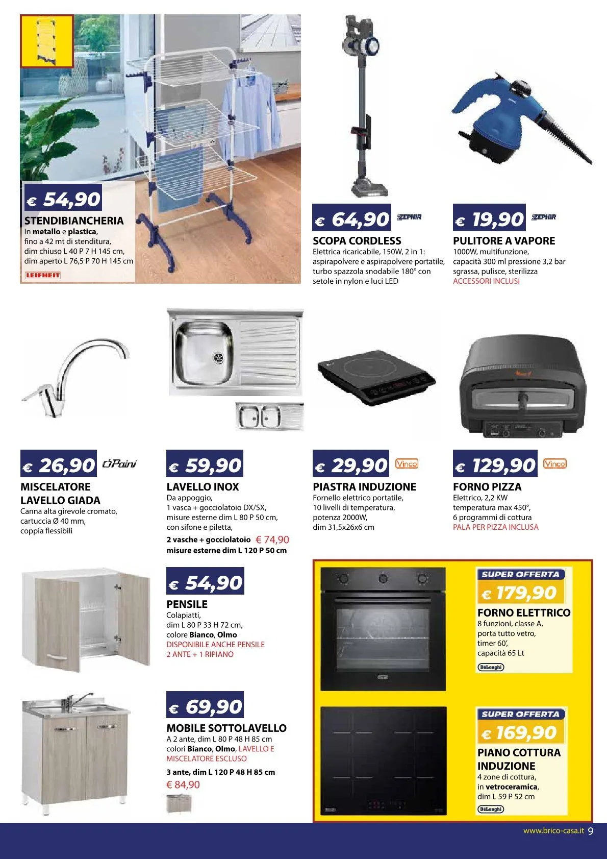 Bricocasa Volantino  da 28 novembre a 7 dicembre di 2025 - Pagina del volantino 9