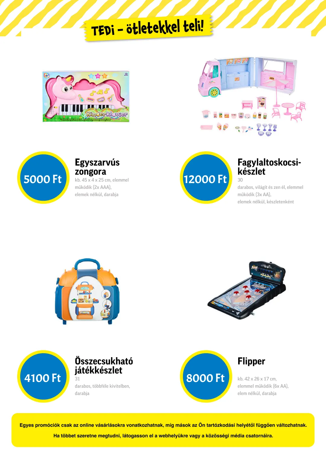 Katalógus  TEDI április 10.-tól április 30.-ig 2026. - Oldal 7