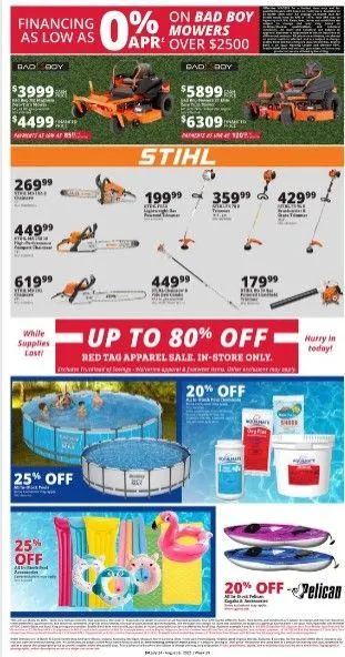 Weekly ad Rural King Sales from July 24 to August 6 2025 - Page 8