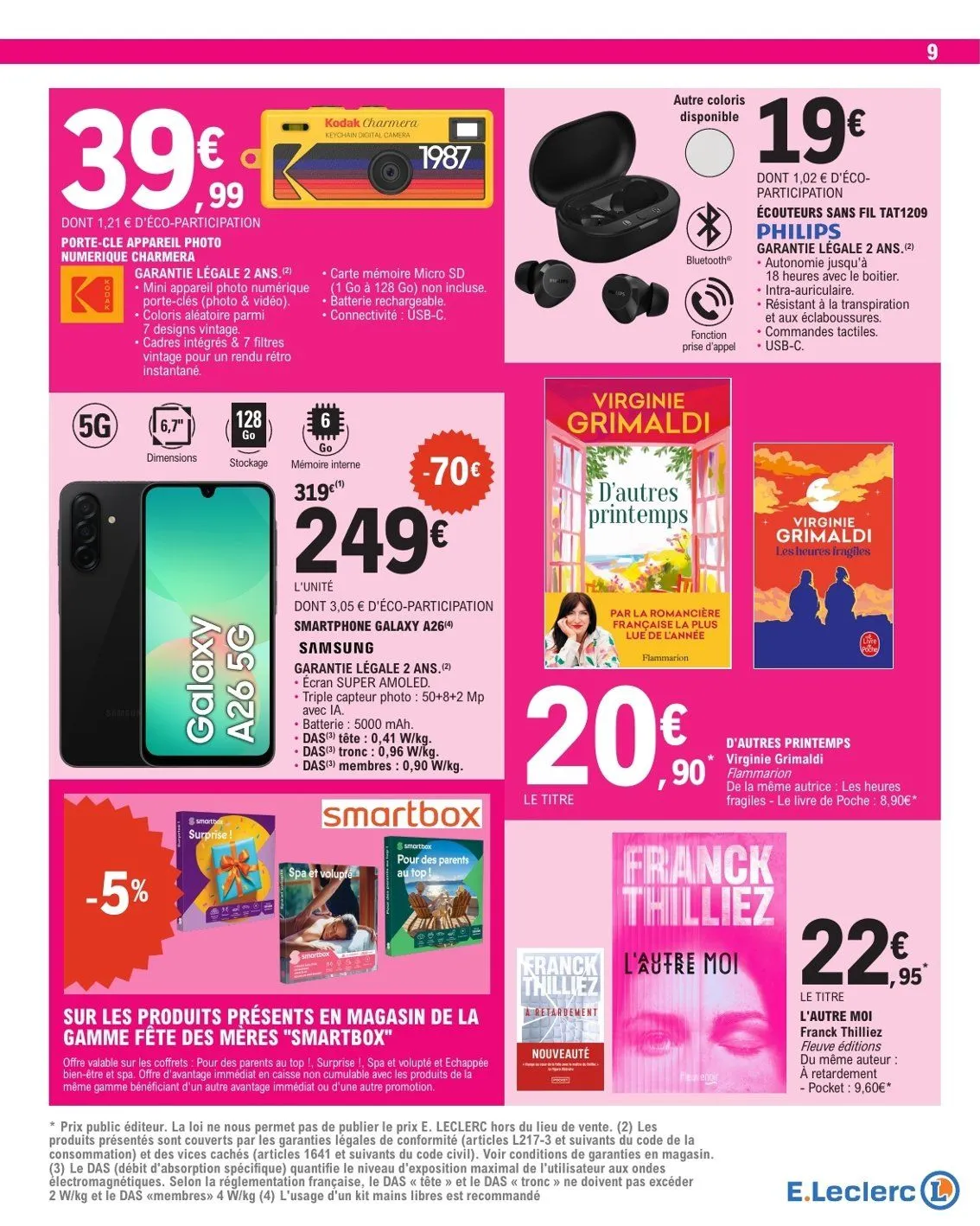 Catalogues E.Leclerc du 19 mai au 30 mai 2026 - Catalogue page 9