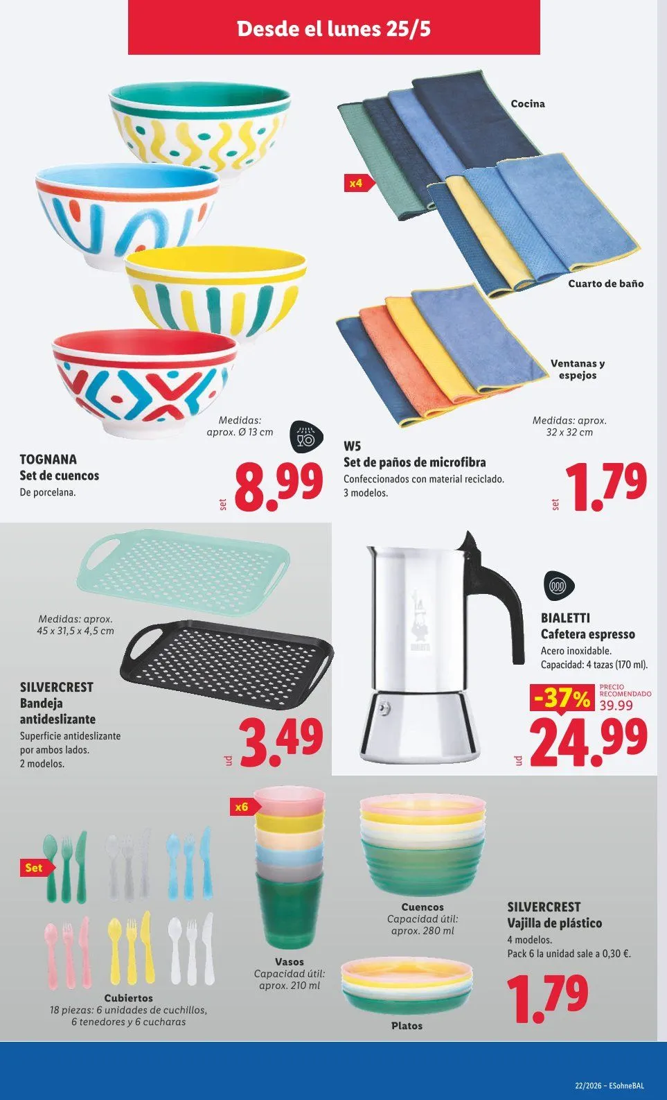 Catálogo de Lidl Ofertas 25 de mayo al 31 de mayo 2026 - Página 9