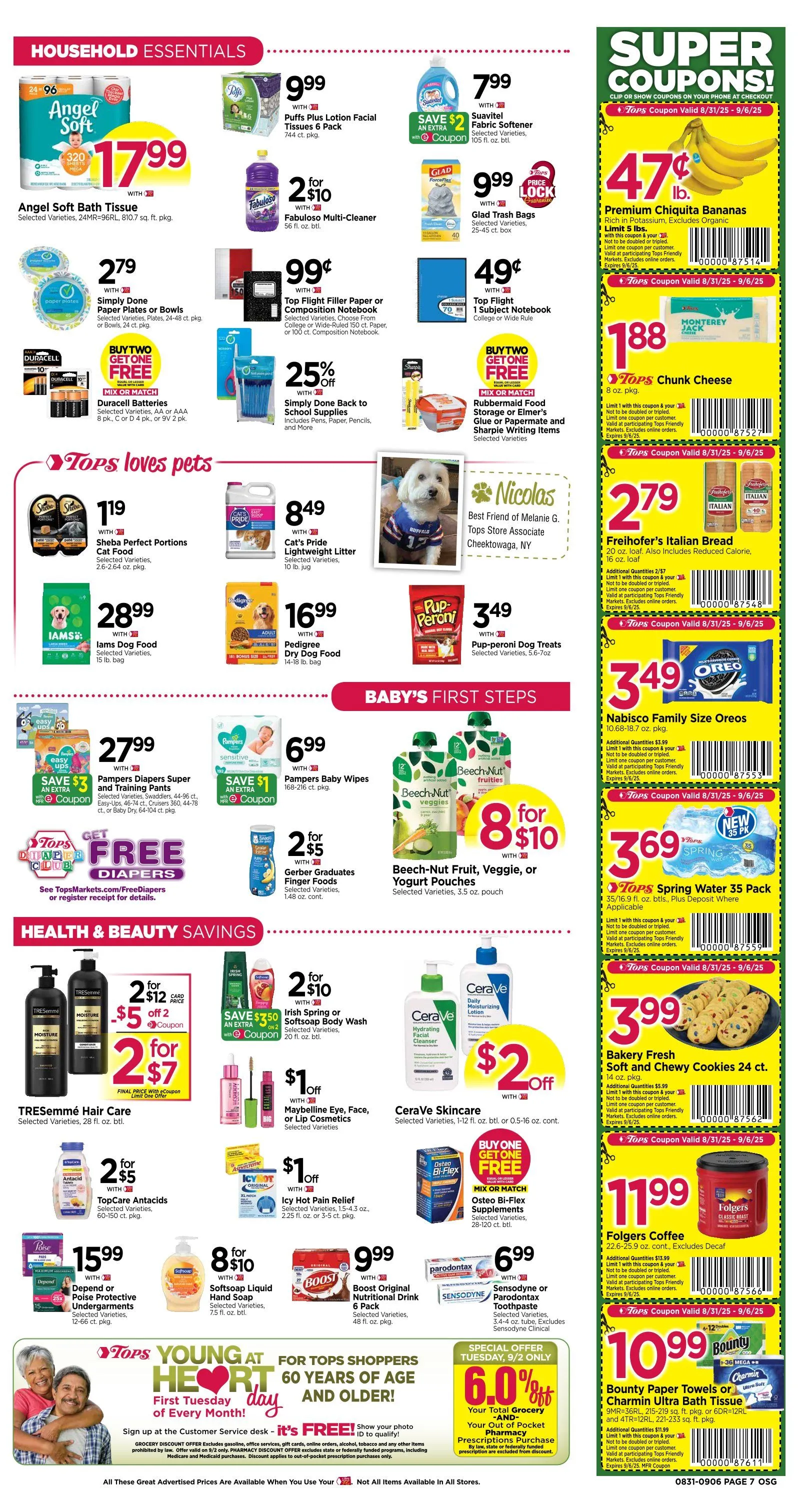Weekly ad Tops Friendly Sales from August 31 to September 6 2025 - Page 9