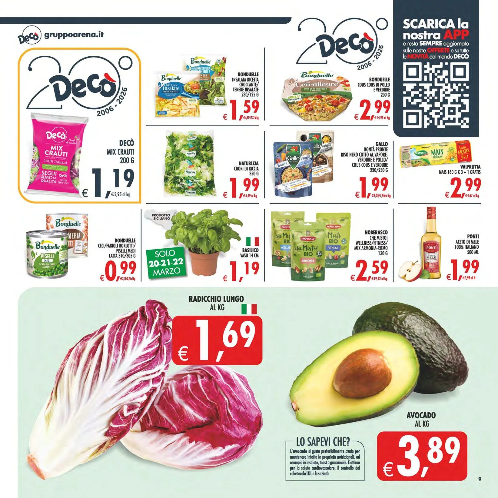 Volantini Deco Supermercati da 17 marzo a 26 marzo di 2026 - Pagina del volantino 9
