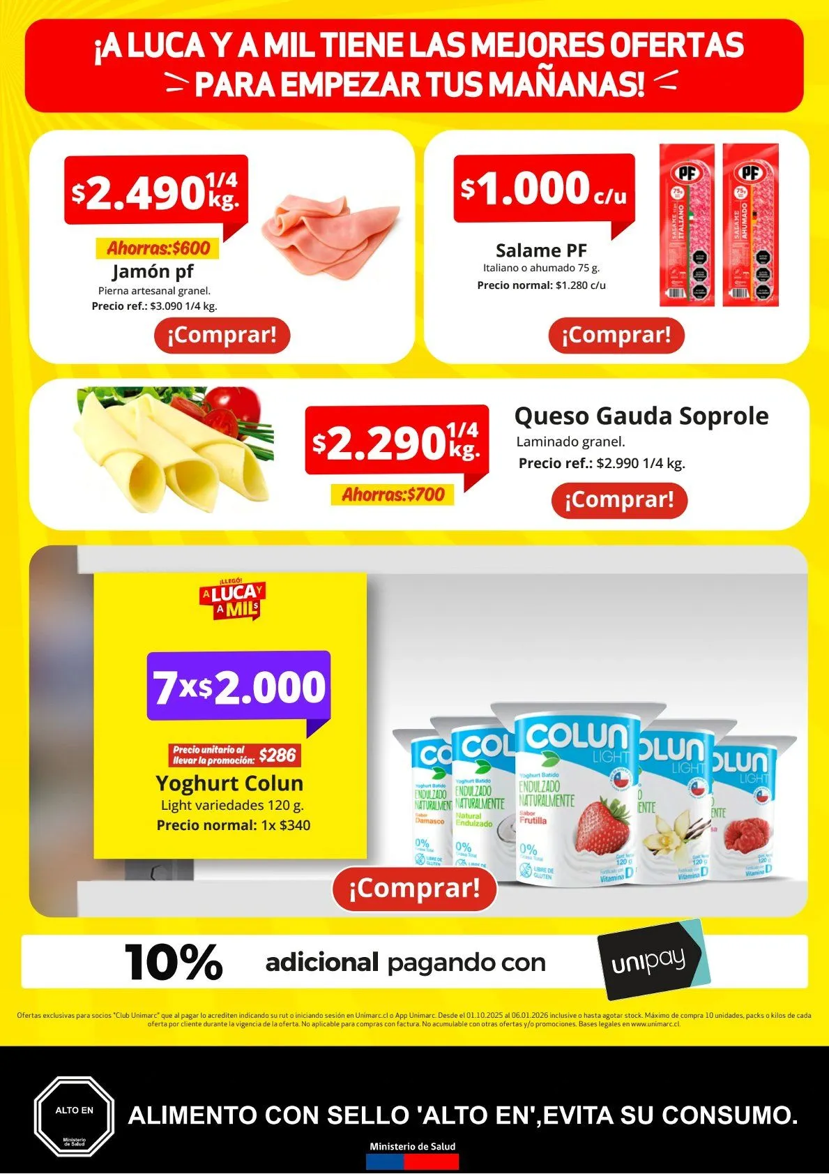 Catálogo de Unimarc Ofertas 21 de octubre al 31 de octubre 2025 - Página 9