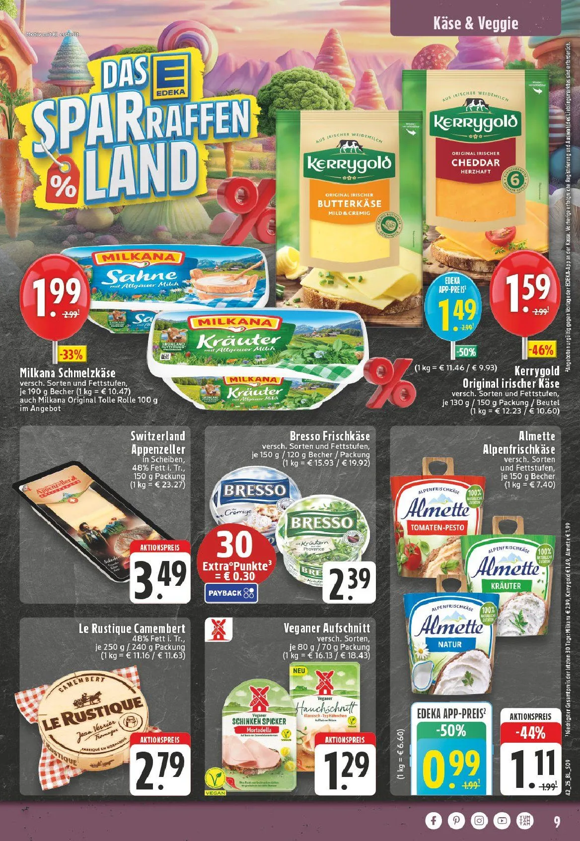 Edeka Prospekte von 12. Oktober bis 17. Oktober 2025 - Prospekt seite 9