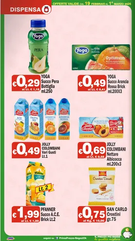 Volantini Primo Prezzo da 19 febbraio a 1 marzo di 2026 - Pagina del volantino 9