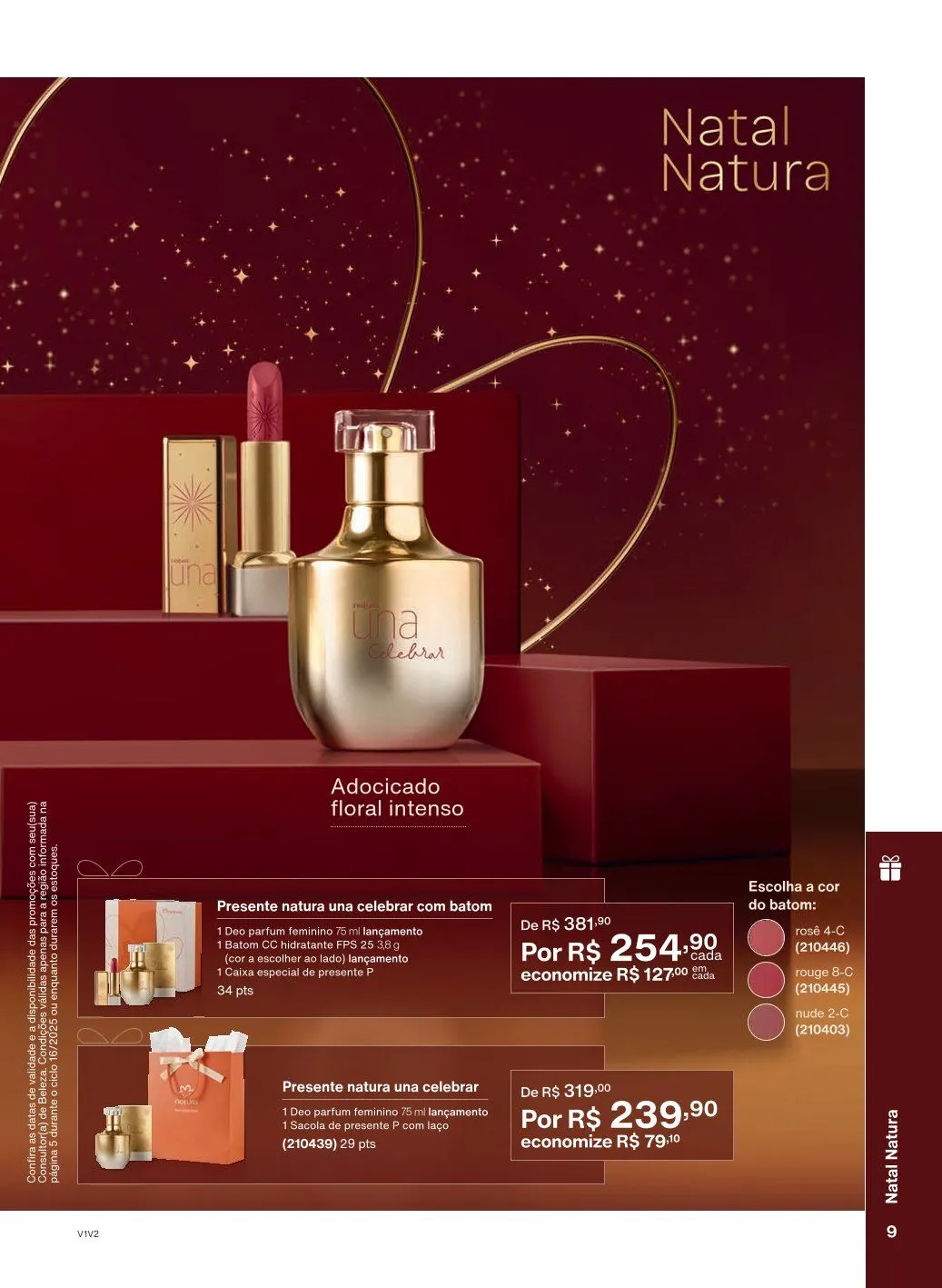 Encarte de Natura Ofertas 1 de outubro até 31 de outubro 2025 - Pagina 9