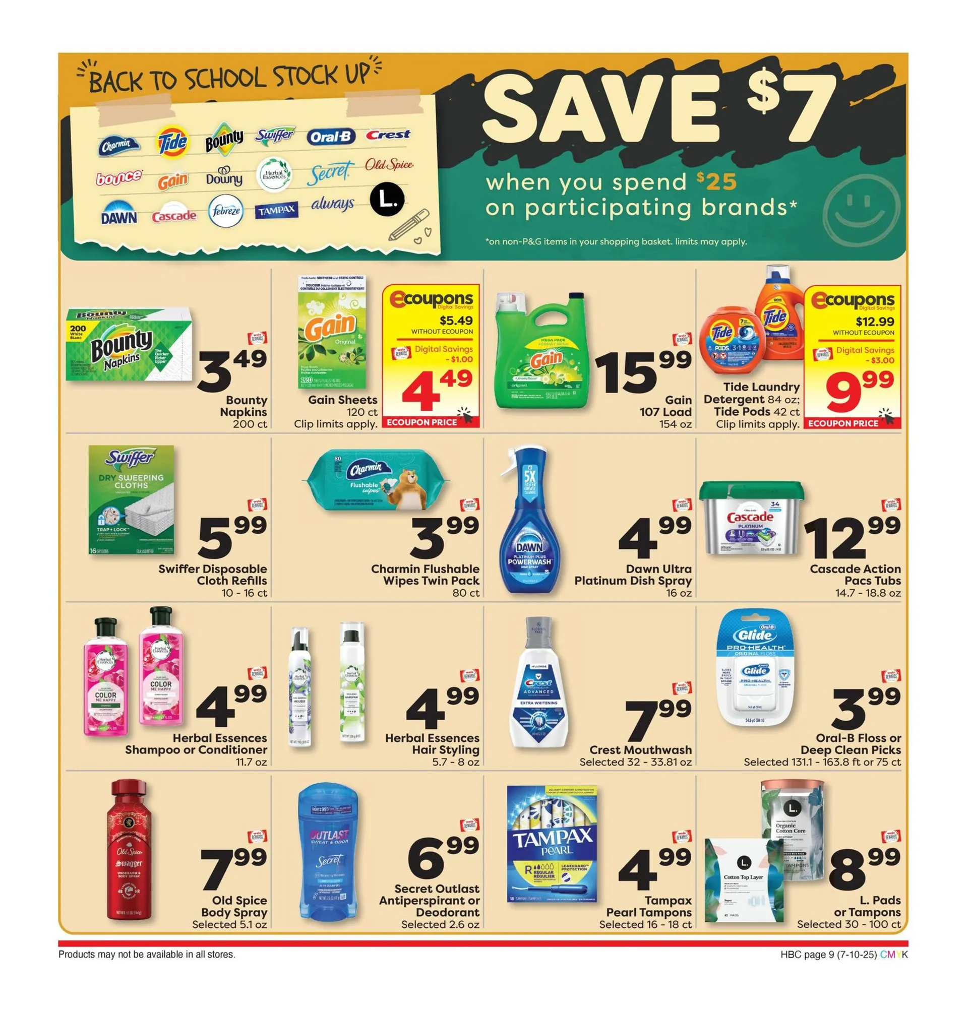 Weekly ad Weis Sales from July 10 to August 22 2025 - Page 9