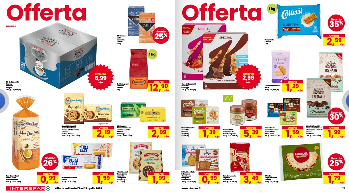 Volantini Interspar da 8 aprile a 23 aprile di 2026 - Pagina del volantino 9