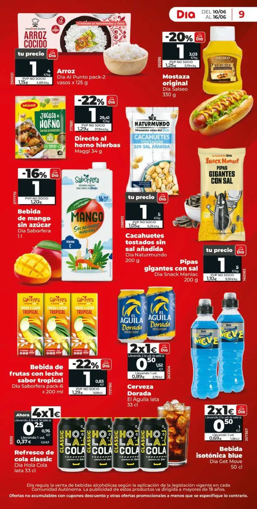 Catálogo de Dia Ofertas 10 de junio al 16 de junio 2026 - Página 9