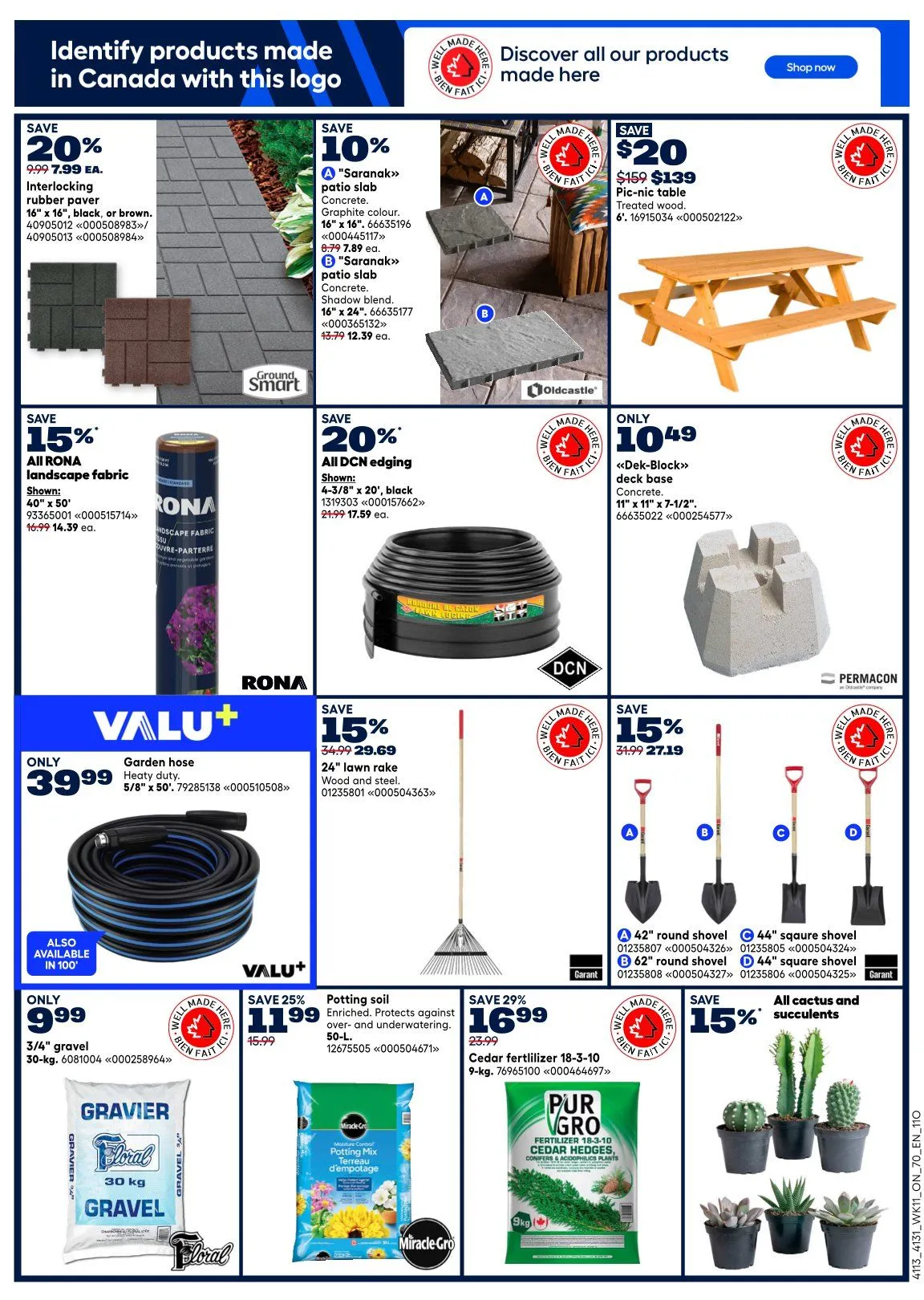 RONA Sales from April 9 to April 15 2026 - flyer page 9
