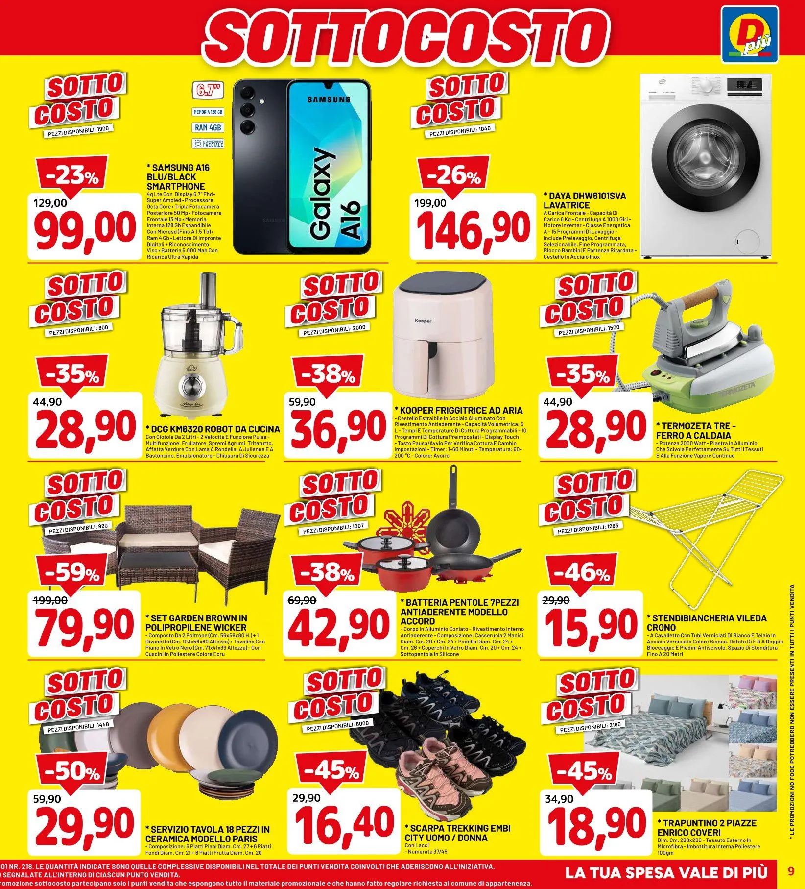 Volantini D Più da 9 aprile a 18 aprile di 2026 - Pagina del volantino 9