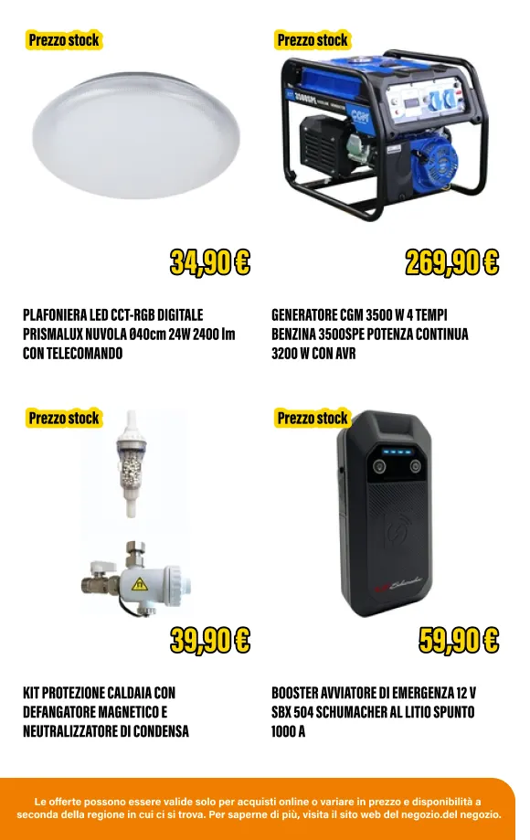 Volantino Tecnomat da 30 dicembre a 18 gennaio di 2026 - Pagina del volantino 9