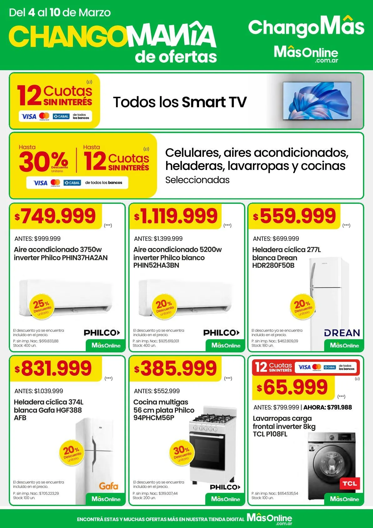 Ofertas de Ofertas Changomas 4 de marzo al 10 de marzo 2026 - Página 9 del catálogo