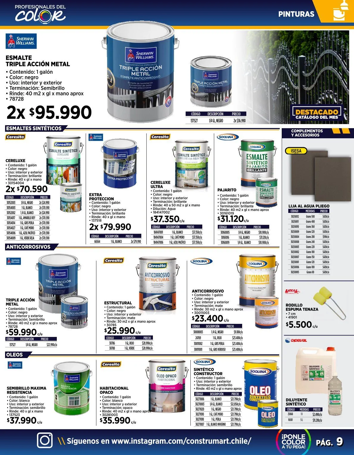 Catálogo de Ofertas en Construmart 1 de septiembre al 4 de octubre 2025 - Página 9